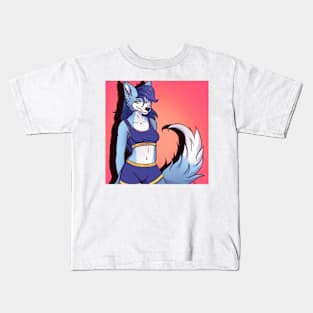 Blue Fox Kids T-Shirt